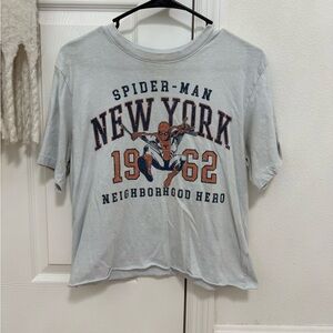 Marvel Spider-Man Gray T-Shirt